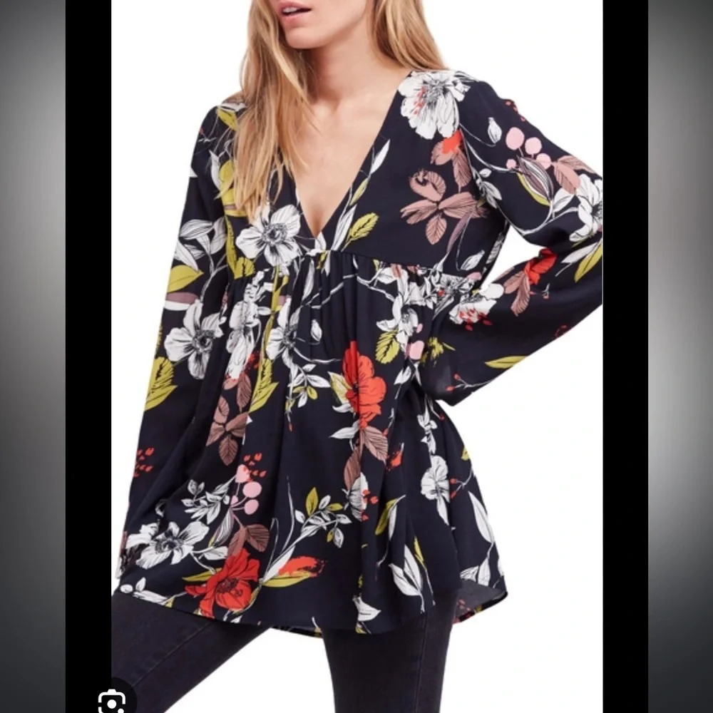 FREE PEOPLE BELLA PRINT MINI DRESS